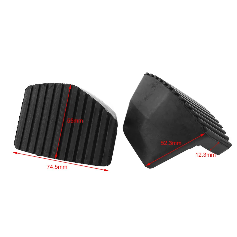 1 пара педаль тормоза сцепления резиновая крышка для Peugeot/Citroen 1007 207 208 301 C3 C4 C5 C6