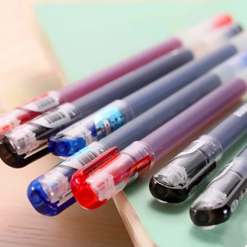 12 шт./лот креативная гелевая ручка с иглами и алмазной головкой 0 38 мм
