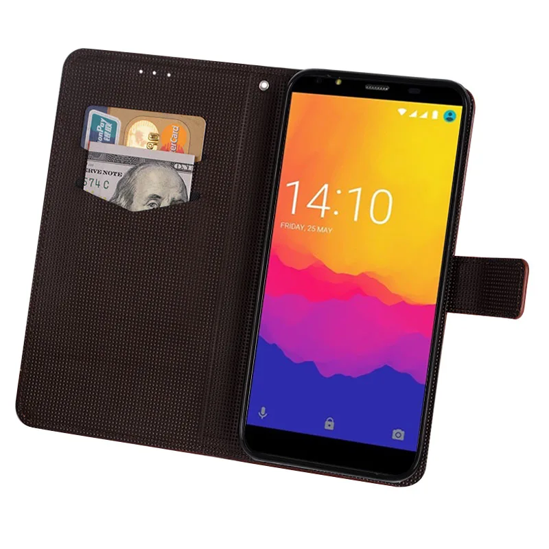 Роскошный кожаный чехол книжка для Prestige Muze E5 LTE защитный телефона LTE|Чехлы-книжки|