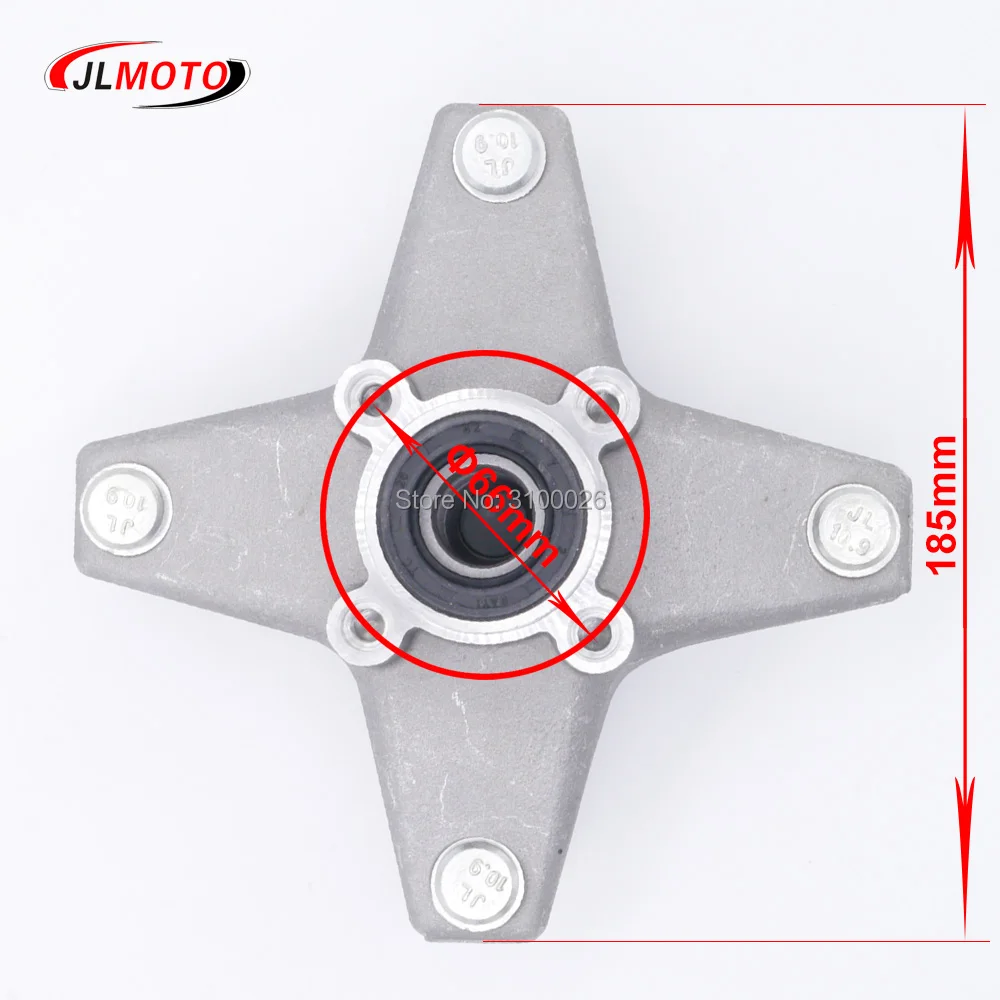 M10 156mmX4 ступица переднего колеса подходит для Motoland 250S YAMAHA RAPTOR ATV YFM 250 350 3GD 25111 20 00 QUAD