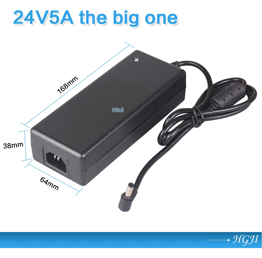 AC DC адаптер 24 В 2A 2.5A 3A 4A 5A 8A источник питания адаптер для водоочистителя Led Stip DC 24 В 48 Вт 60 Вт 72 Вт 96 Вт 120 Вт 180 Вт