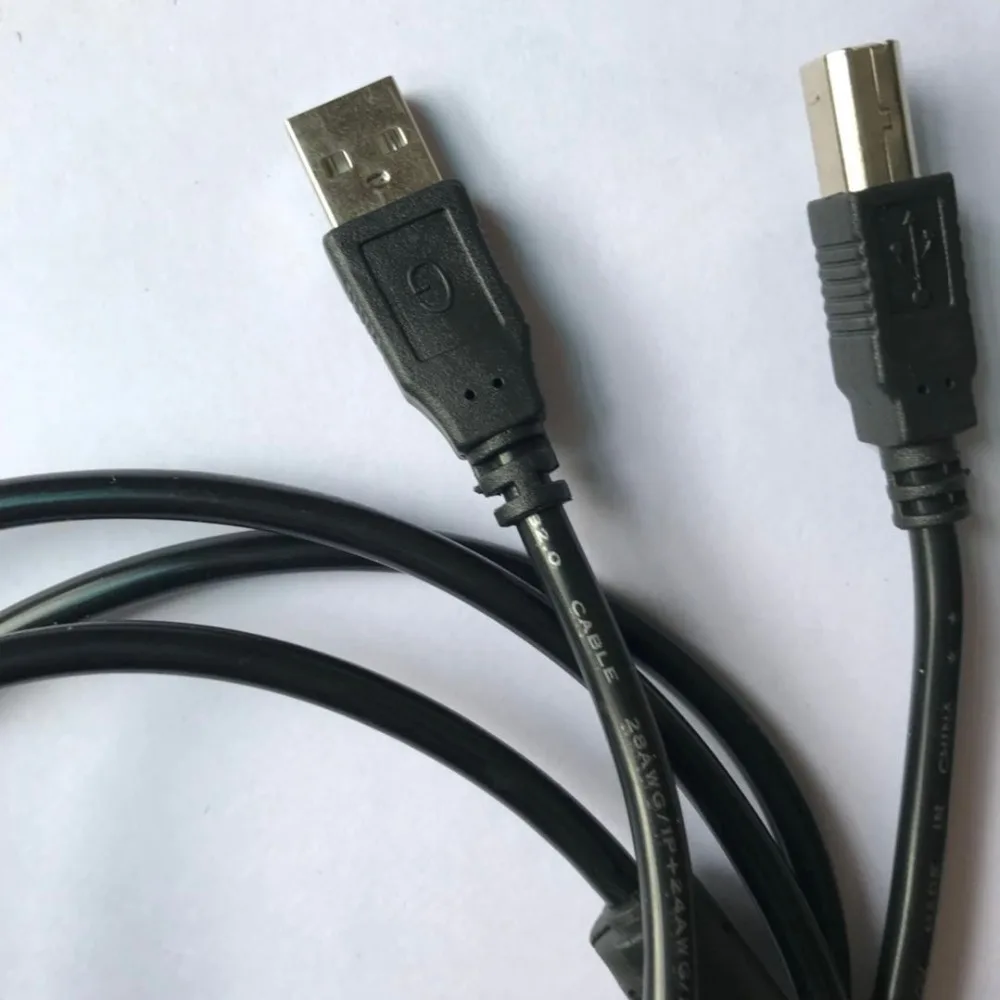 Кабель для сканера принтера USB 2 0 Шнур Type A штекер B высокоскоростной HP Canon Lexmark Epson