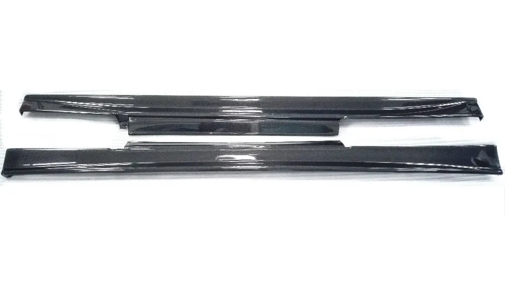 2008-2014 GTR R35 GT-R боковые юбки // ZE стильные из углеродного волокна для Nissan Skyline |