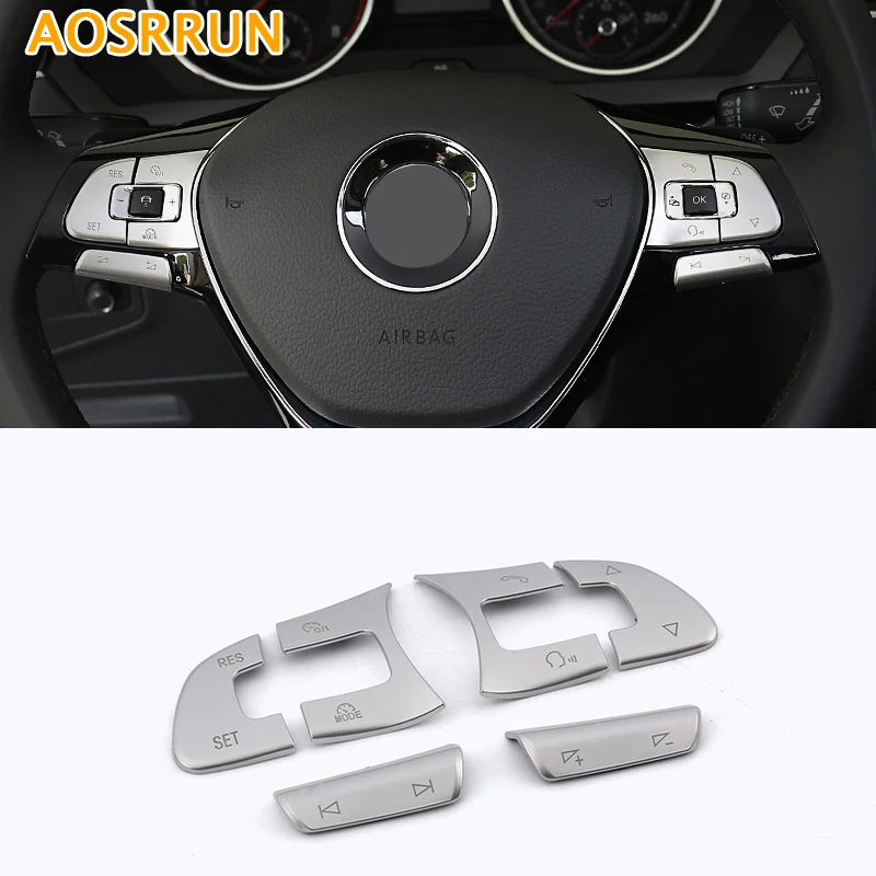 Многофункциональные наклейки на рулевое колесо AOSRRUN из АБС пластика