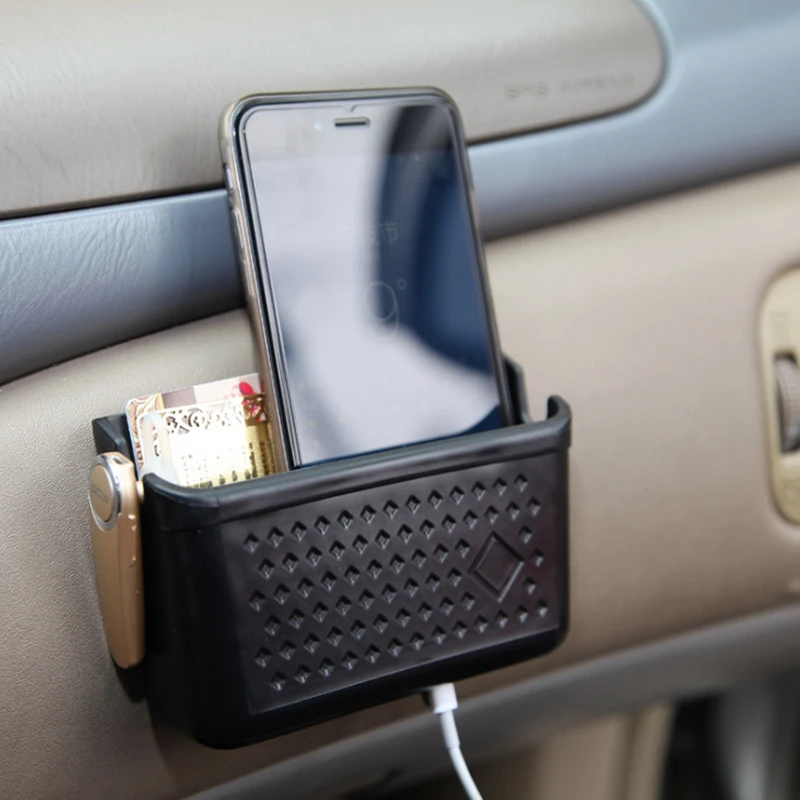 Rylyons Авто Vent Outlet мусорный ящик ПВХ автомобильный держатель для мобильного