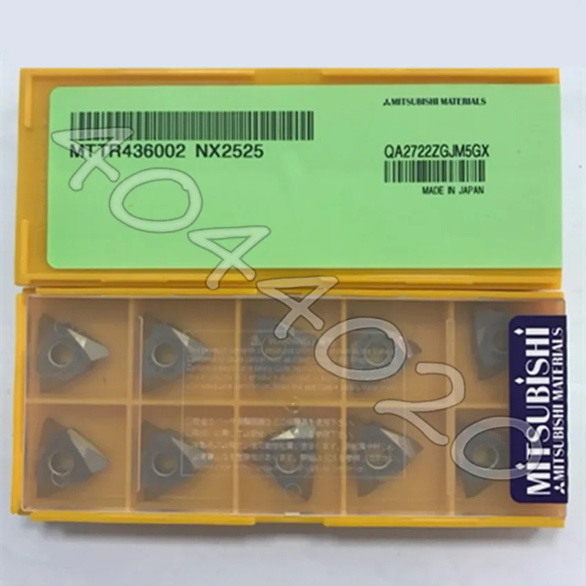 

MTTR436002 NX2525 10pcs/Box carbide inserts