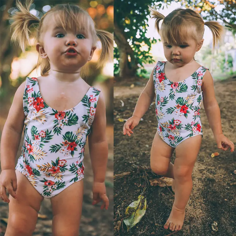 Для женщин Купальники для малышек костюм мамы и дочки детские маленьких девочек