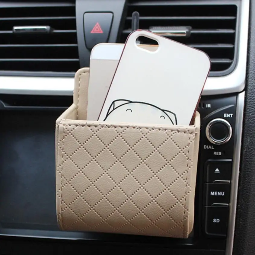 Универсальный автомобильный держатель для телефона сумка хранения карманный