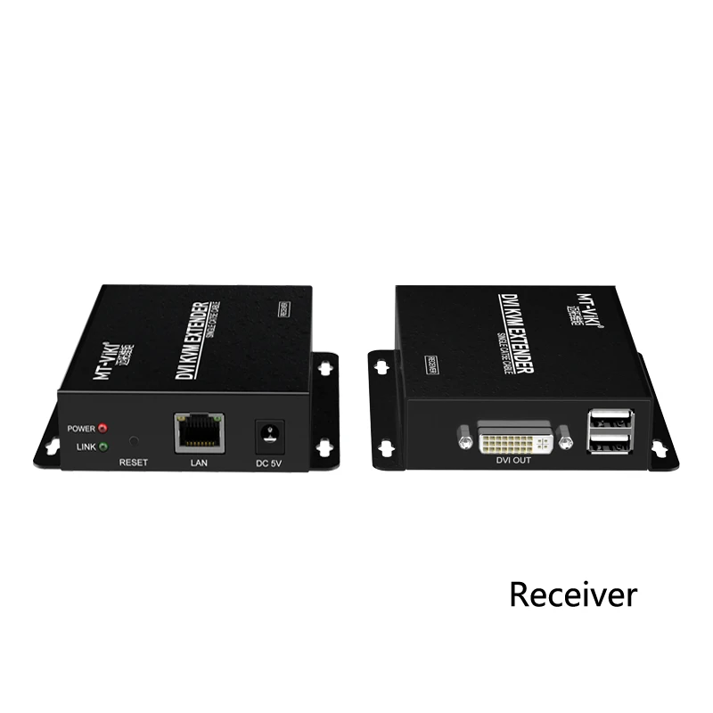 _ DVI USB KVM Extender 100m/120m Видео Клавиатура Мышь пульт дистанционного управления