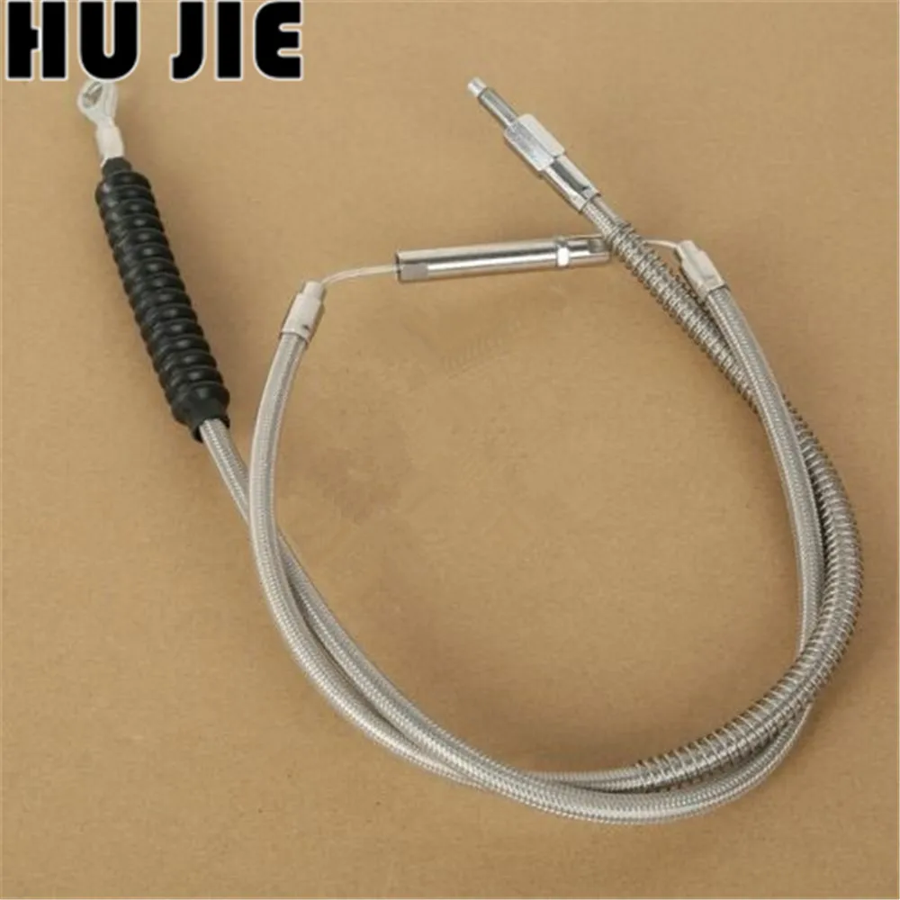 

140CM Stainless Braided Clutch Cable For Sportster 1200 Iron 883 2011-2015 12 13 14 Motorcycle