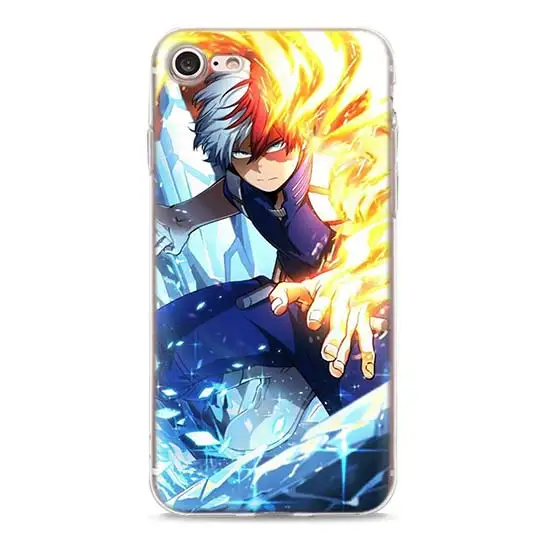 Прозрачный чехол my hero Academy для Apple iPhone 7 8 Plus 6 6s Plus 5 5S X XR XS MAX TPU мягкие чехлы Coque - Цвет: 08