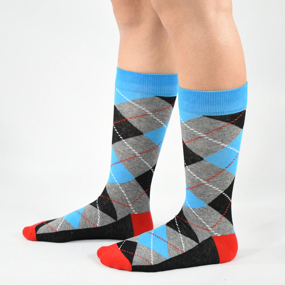 Носки мужские хлопковые повседневные 5 пар в упаковке|cotton socks men|socks mencotton |
