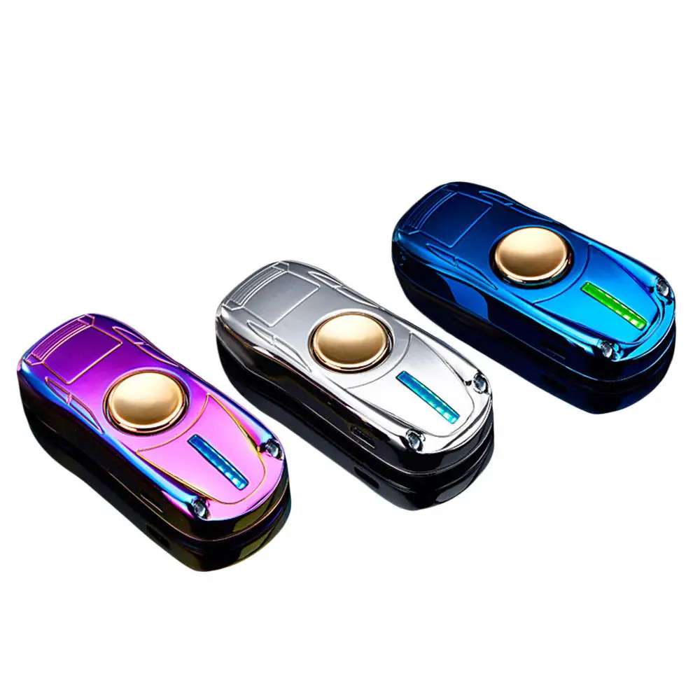 Новый электронный usb-зажигалка для сигарет спортивный автомобиль в форме