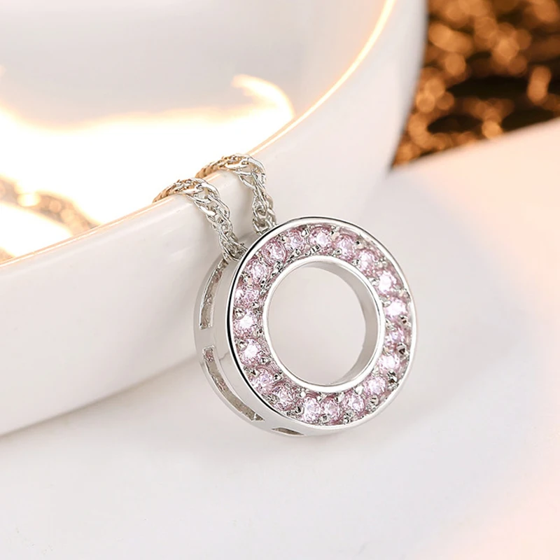 Circle Unique Fashion Simple Popular Necklace Pendant Creative Round Charm Delicate Accessories Special Pretty | Украшения и