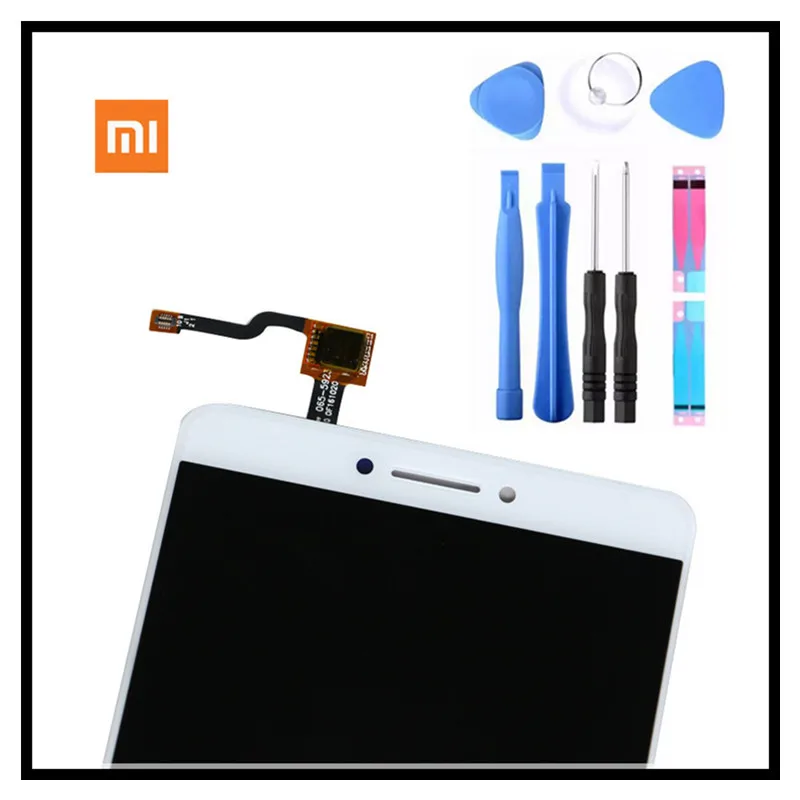 100% Оригинальный Xiaomi Mi Max ЖК дисплей + сенсорный экран дигитайзер сборка Замена для