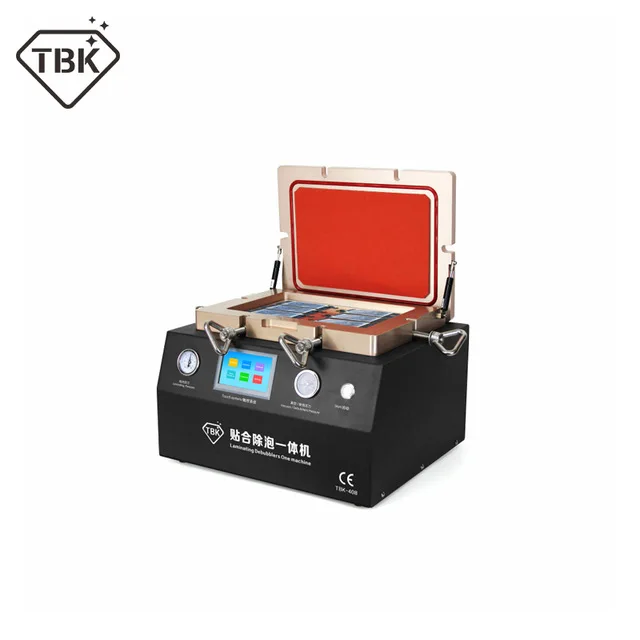 TBK-408 2 в 1 OCA вакуумная машина для ламинирования и машина для удаления пузырьков 1" LCD автоклав машина для ламинирования