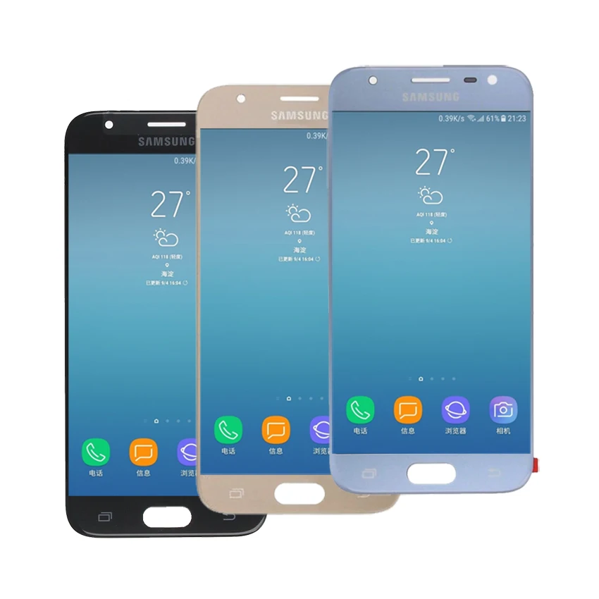 Для SAMSUNG Galaxy J3 2017 J330 J330F PRO ЖК дисплей дигитайзер для экран Запчасти