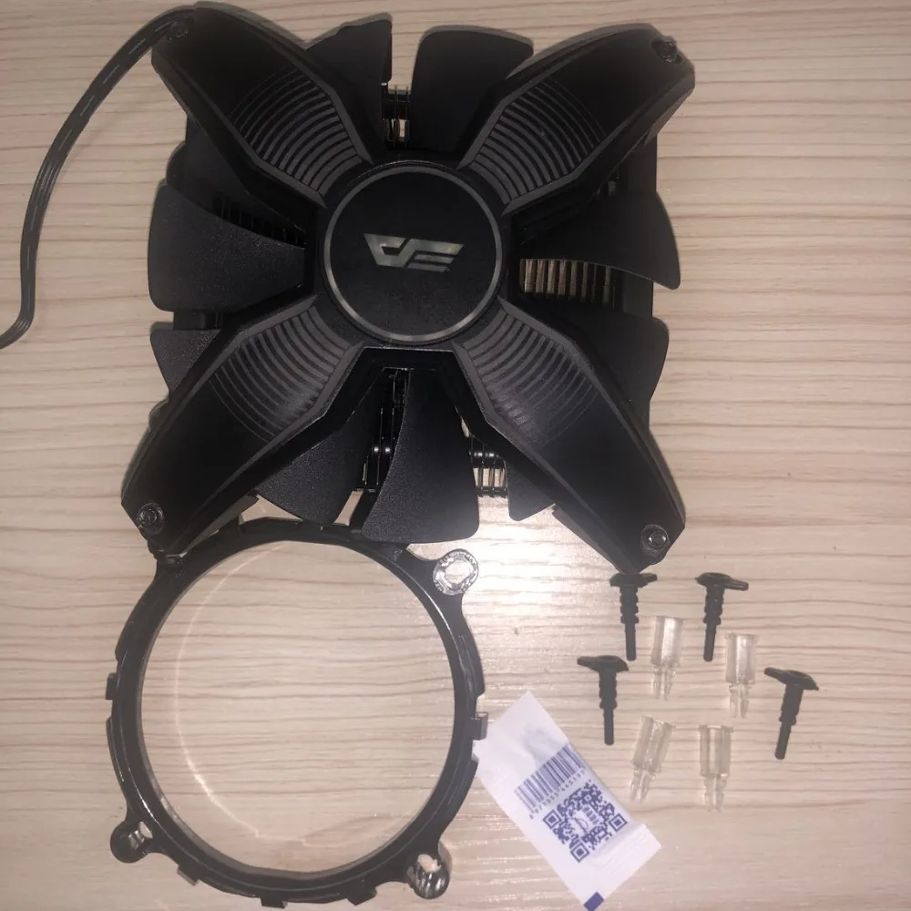 Кулер ЦП DarkFlash для ПК кулер с RGB радиатором 4 медных трубки контактный Intel 1151 1155 AM3 +