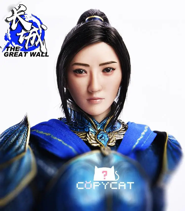 1/6 Beauty Girl Great Wall волнистая голова Jing Tian для 12 дюймов Phicen Tbleague Jiaoudoll игрушки|Игровые
