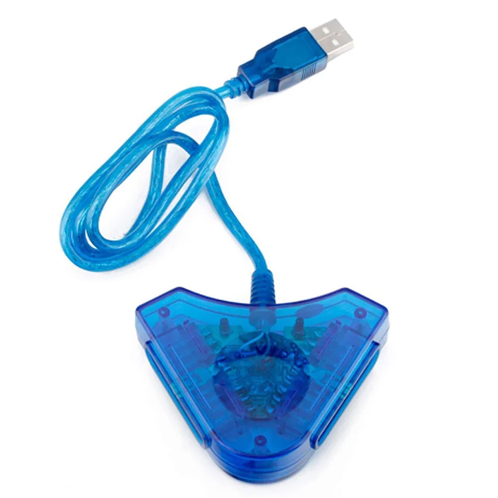 USB интерфейс игровой контроллер прочный двойной порт адаптер кабель Joypad