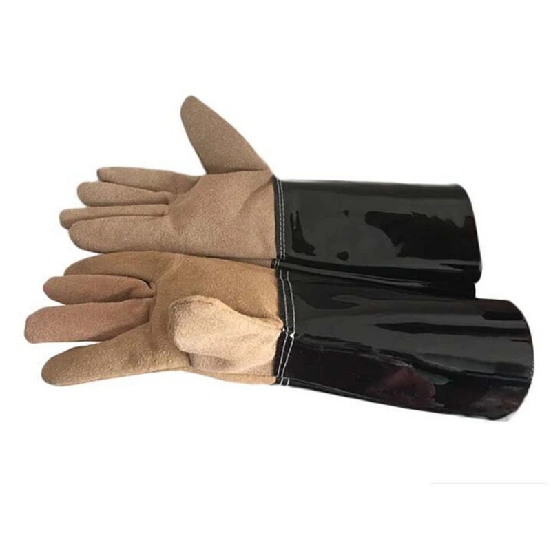 Сварочные защитные перчатки огнеупорные Guantes protecion Calor износостойкие рабочие