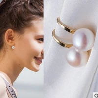 2019 new fashion after the popularity of imitation pearls earrings jewelry earrings wholesale