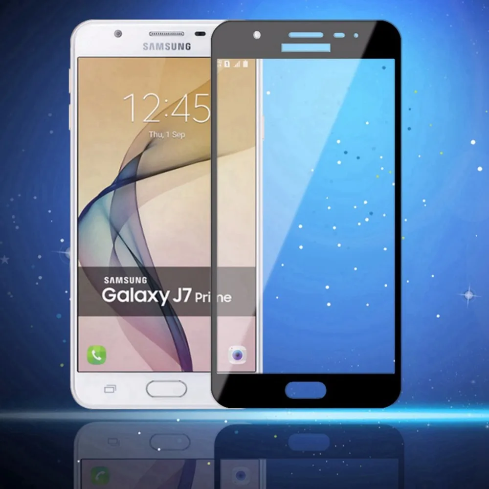 3D закаленное защитное стекло для Samsung Galaxy J2 J5 J7 Prime Pemium 2016|screen protector|tempered glass3d screen