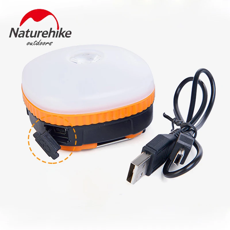 Naturehike USB перезаряжаемое аварийное освещение кемпинга лампа портативная наружная