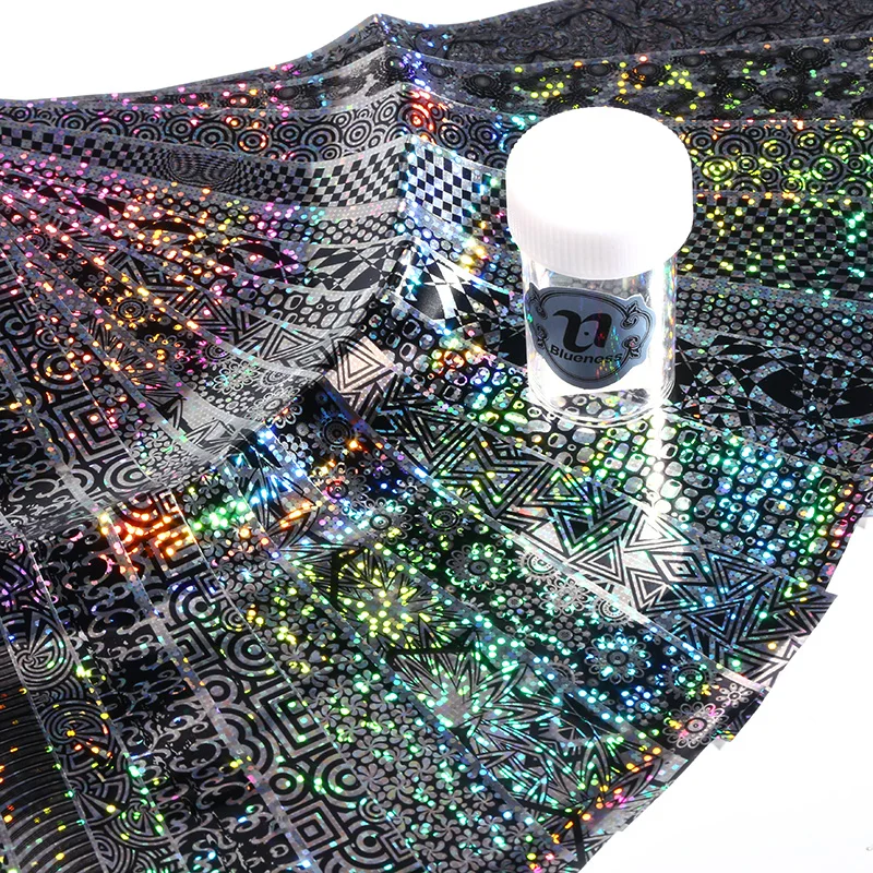 Синева 16rolls 4*20 см Pattern Mix Дизайн Гвозди Наклейки цветы Аксессуары Интимные