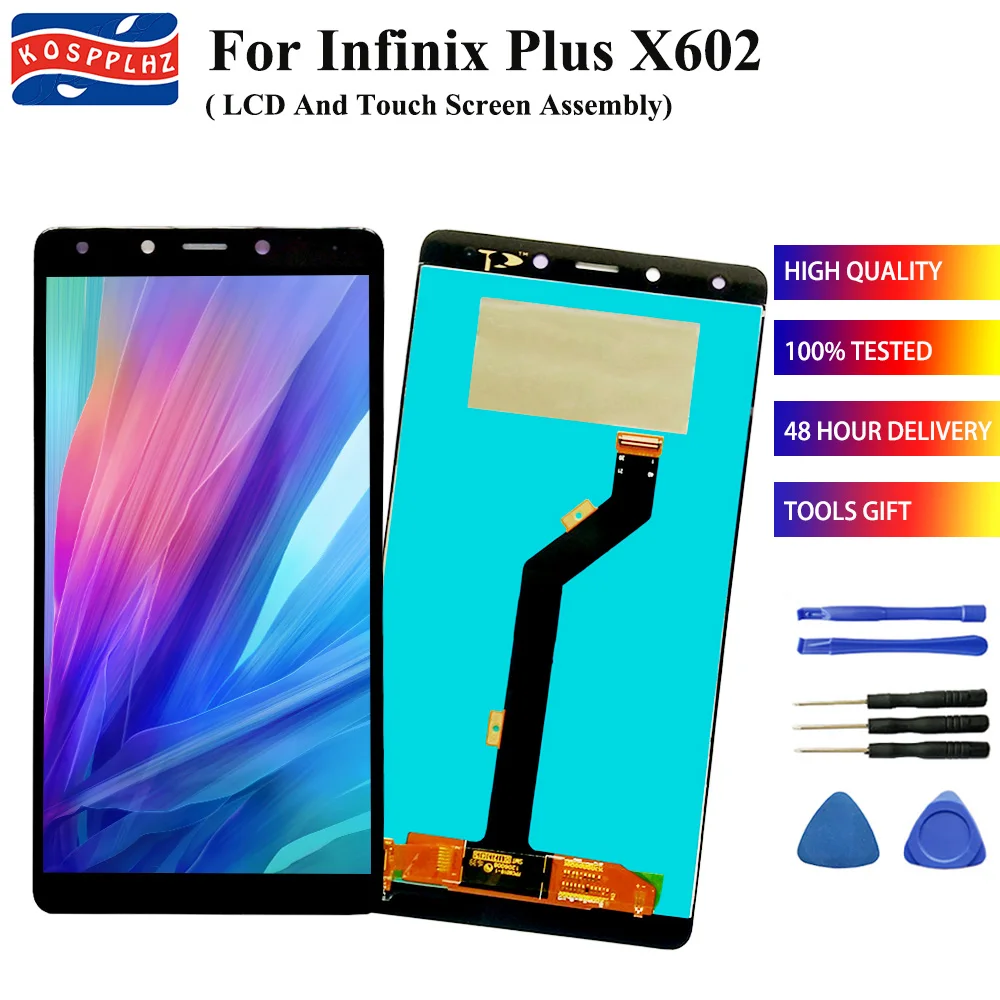 100% новый + протестированный для Infinix zero 4 plus X602 ЖК дисплей и сенсорный экран в сборе