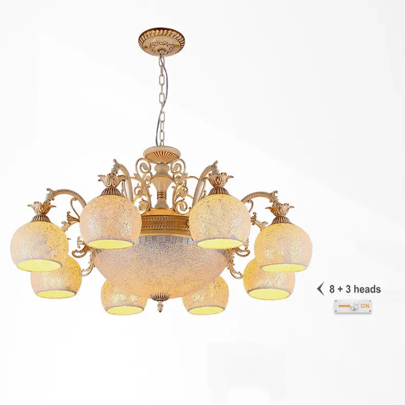 Золотистая люстра tiffanylamp под старину бра Люстра Тиффани стекло для спальни