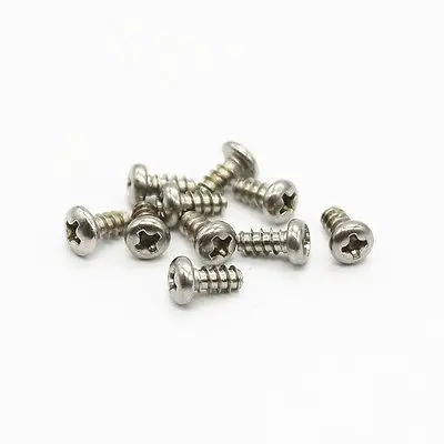 PB M3 * 10 Phillips круглый нарезной винт с плоским концом A2 SS Бесплатная доставка |