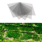5 шт.компл. аквариумная проволочная сетчатая подкладка из нержавеющей стали для растений Моховая сетка Decor 8x8 см