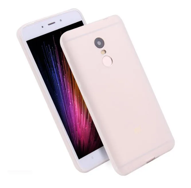 Чехол для Xiaomi Redmi Note 4 4X роскошный Ультратонкий силиконовый матовый мягкий чехол