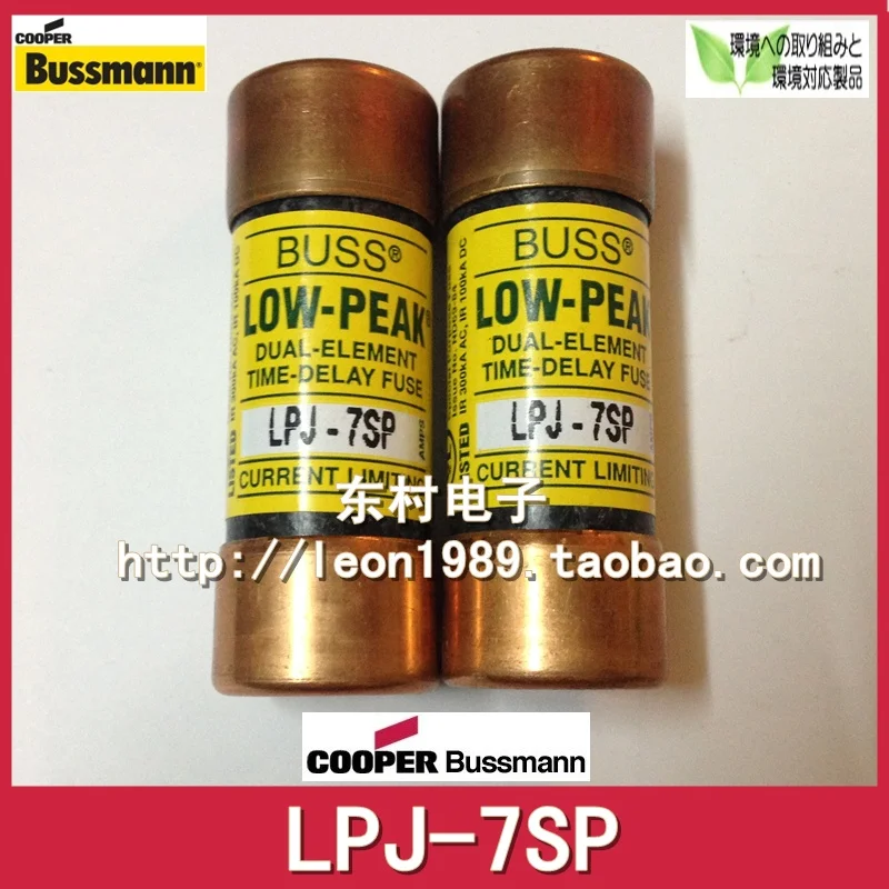 

[SA]United States BUSSMANN fuse LOW-PEAK fuse LPJ-8SP LPJ-7SP 7A 600V--10PCS/LOT