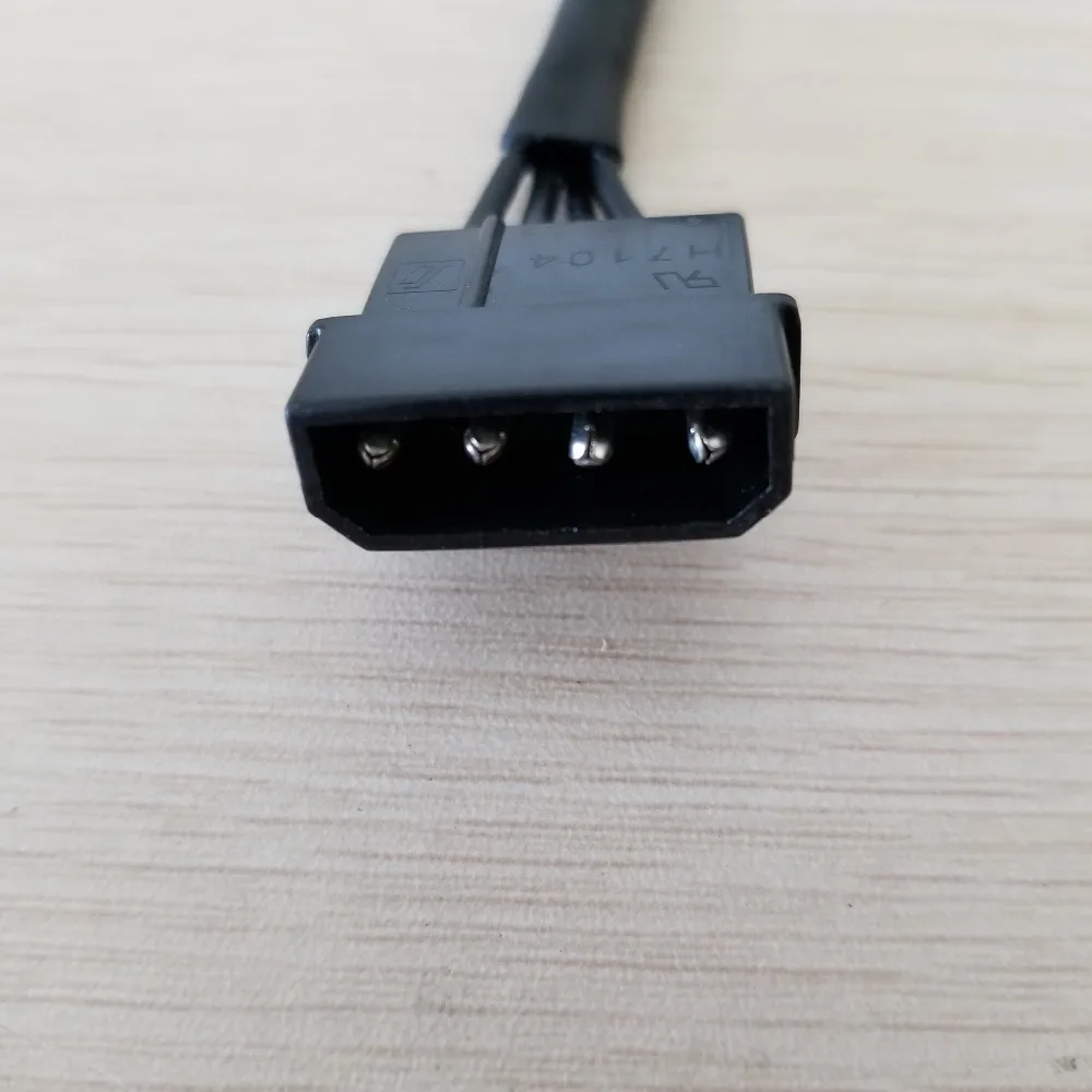 ATX 4Pin IDE Molex до 5 x SATA серии ATA кабель питания мужчин и женщин 18AWG 40 см для ПК DIY| |