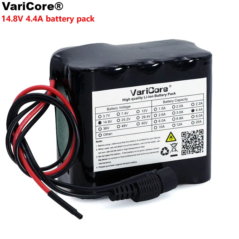 VariCore 14 8 V 4400mAh 18650 li iom аккумулятор ночная рыбалка лампа обогреватель Шахтерская