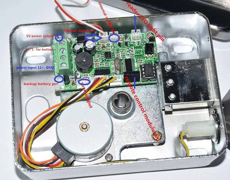 LPSECURITY наружного использования домашние ворота завода Электрический дверной замок с EM 125 кГц RFID считыватель 10 тегов или 2 тега