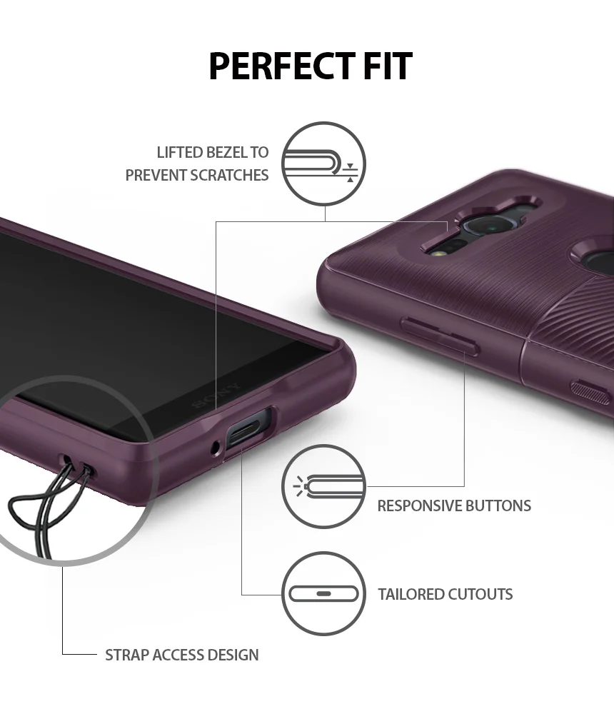 100% Original Ringke Onyx Case for Sony Xperia XZ2 Compact |