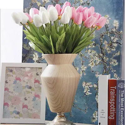 1 шт. искусственный шелк цветок тюльпана свадебный букет декор для вечеринки и