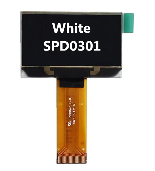 white OLED SPD0301 1,54 дюймовый PM OLED модуль IIC igc интерфейс 12864 экран дисплея Белый Синий Желтый цвет SSD1309 SPD0301 Драйвер IC - Цвет: white OLED SPD0301