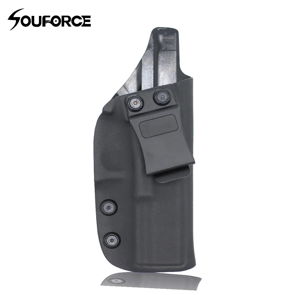 Кобура iwb для Glock 17/22/31 Регулируемый зажим скрыть нести Kydex внутри пояса для охоты