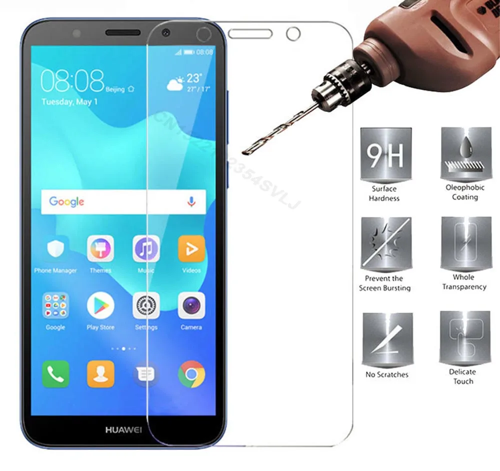 Защитная пленка из закаленного стекла для Huawei P20 Mate 20 Lite Pro P Smart plus Nova 3i Honor Play 10 7A 8C 8X