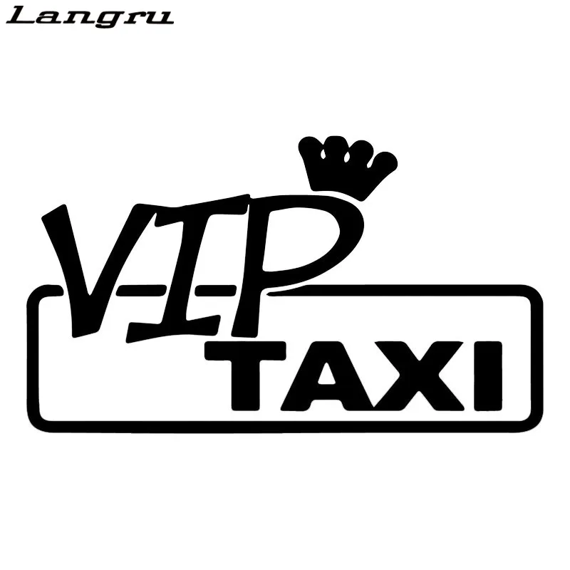 Langru автомобильный Стайлинг VIP наклейка такси s Наклейка Dapper милые виниловые