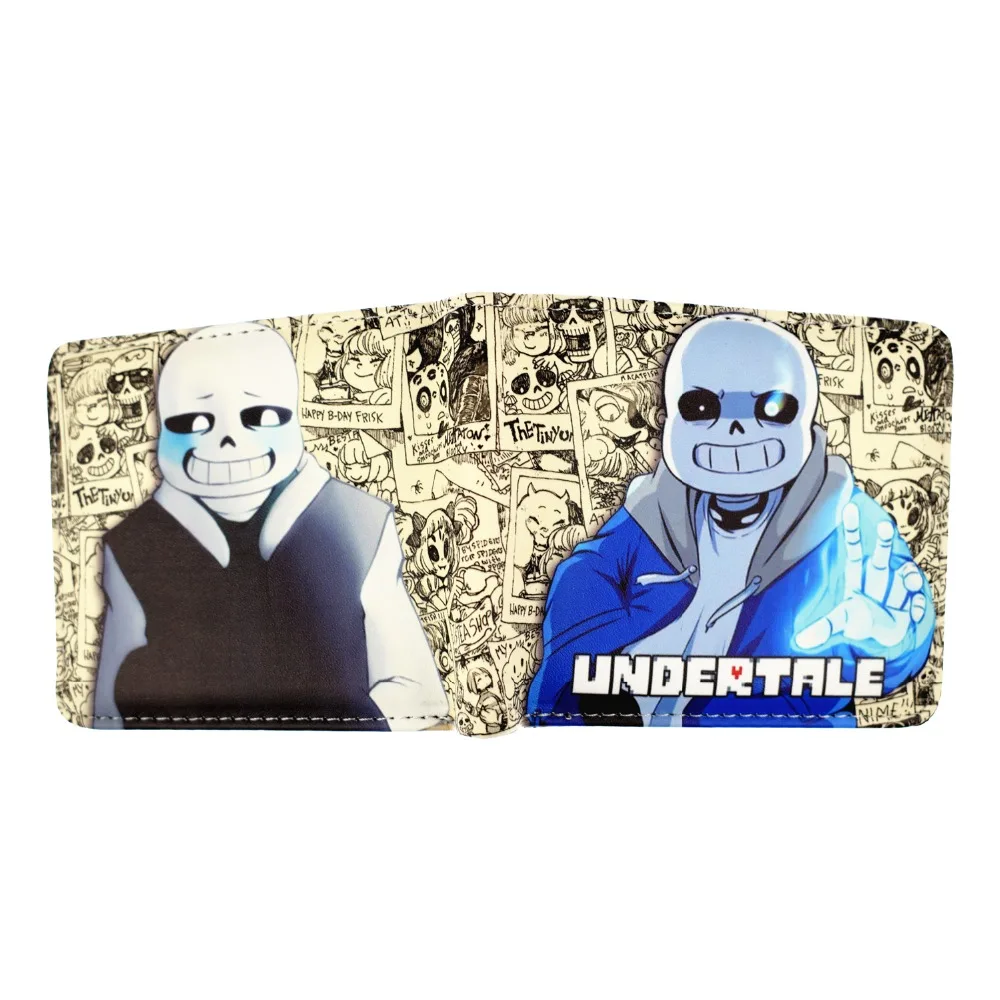 Горячая игра кошельки Undertale короткий кошелек мужской для студентов и молодых |