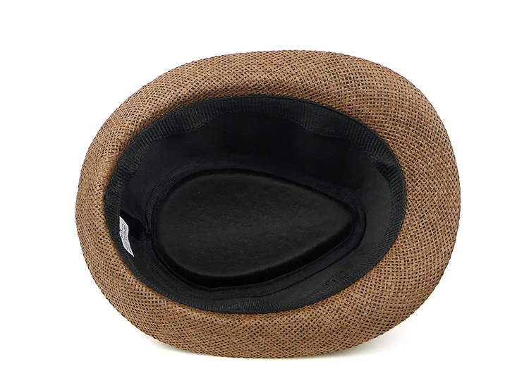 Мода лето Chapeu Homme ковбойские шляпы с клетчатым принтом Панама соломенная шляпа мужская кепка Панама gorro hombre джазовая шляпа