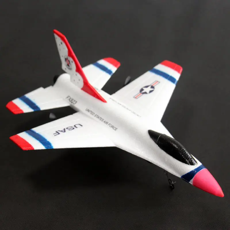 Fly bear FX-823 2 4G 2CH F16 Thunderbirds EPP RC планер самолет RTF режим | Игрушки и хобби