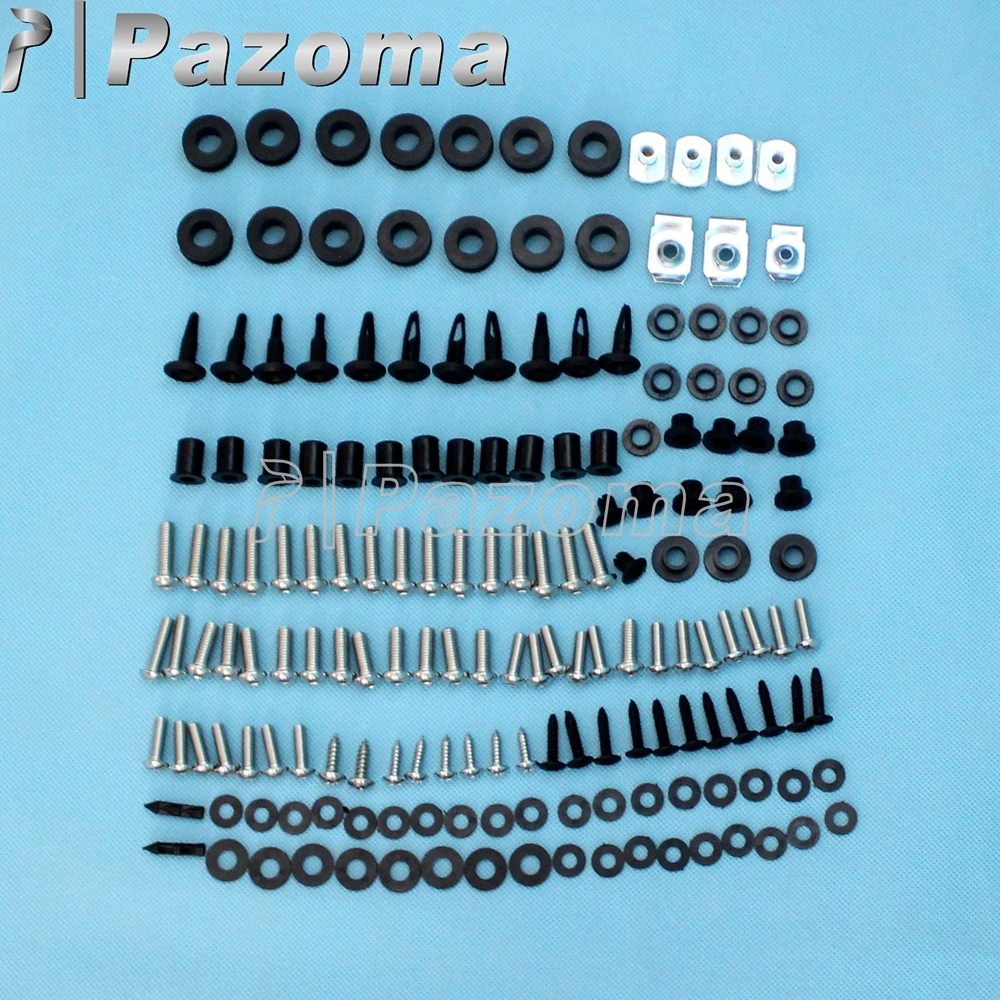 Motorcycle Stainless Steel Fairing Bolt Screw Nuts Fastener Washers Kit for Honda CBR600RR 2005-2006 | Автомобили и мотоциклы
