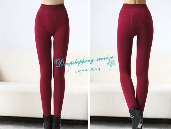 Leggings Plus Velvet Was Thin Warm Seamless Integration Boutique Ladies Render Pants Free Shipping | Женская одежда