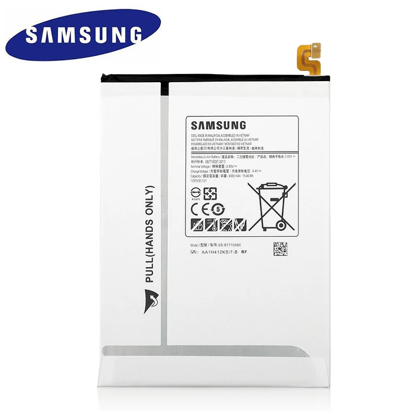 Оригинальный сменный аккумулятор Samsung для Galaxy Tab S2 8 0 T710 T715 T715C SM T713N T719C EB-BT710ABE 4000